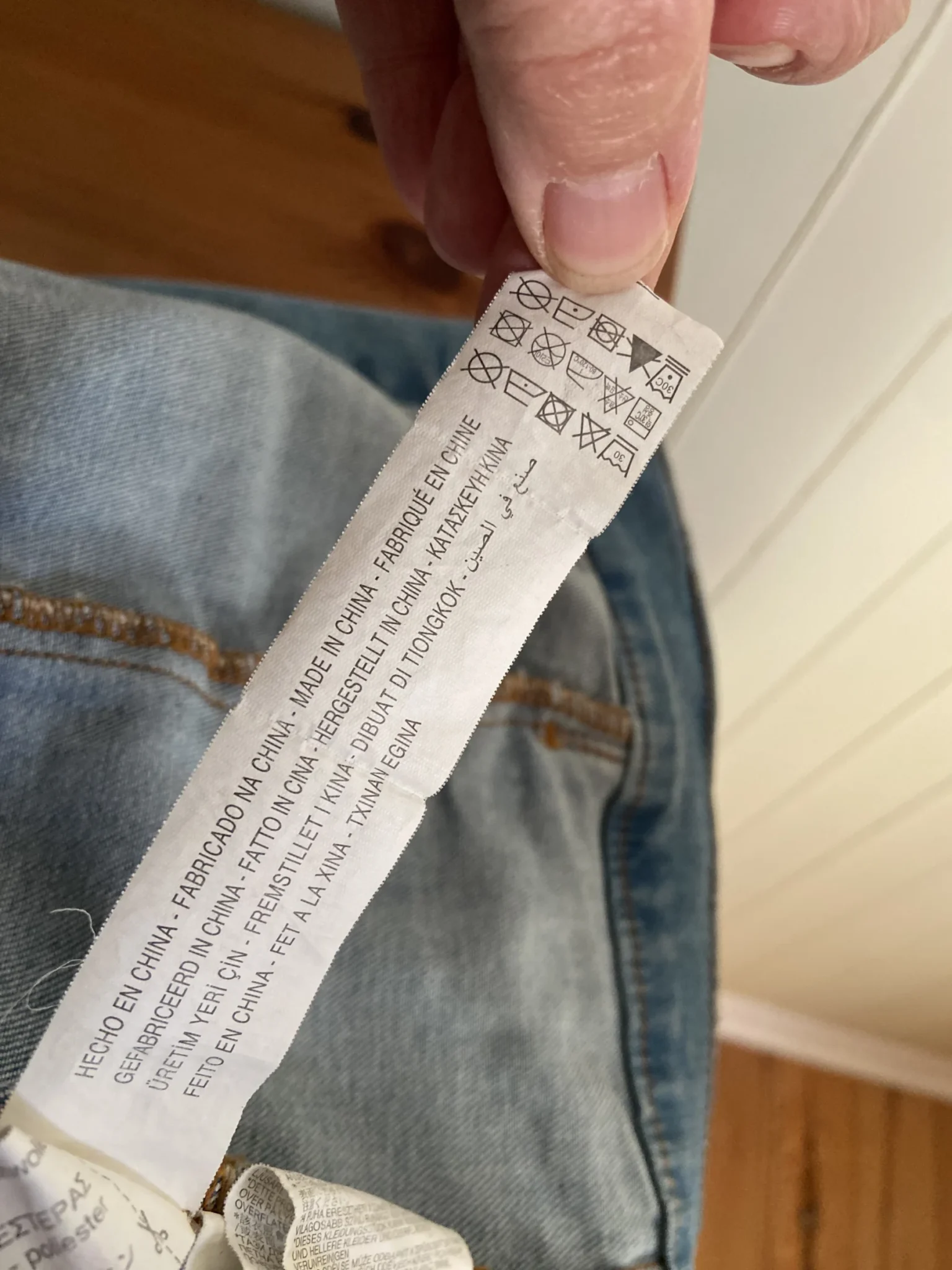 Image for Veste de jeans bleu pâle Zara kids