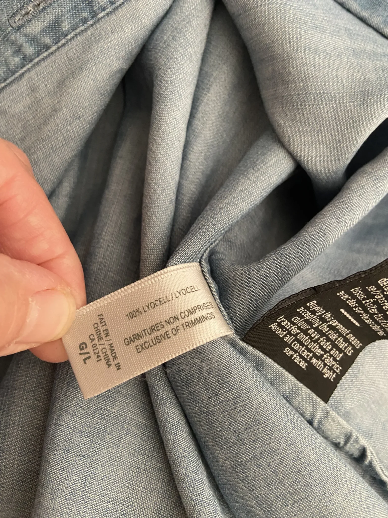 Image for Robe chemisier jeans