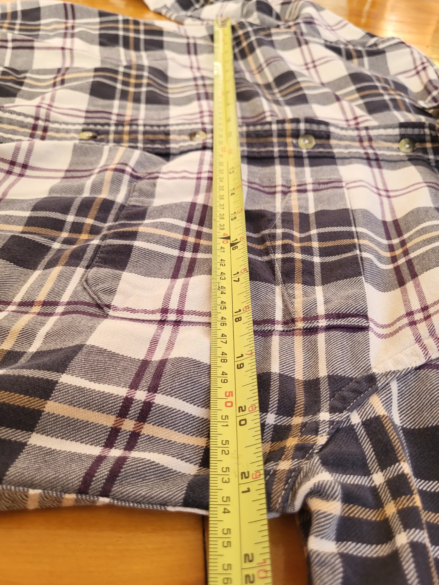 Image for Chemise à carreaux L.L. Bean 100 % coton, fabriquée au Canada