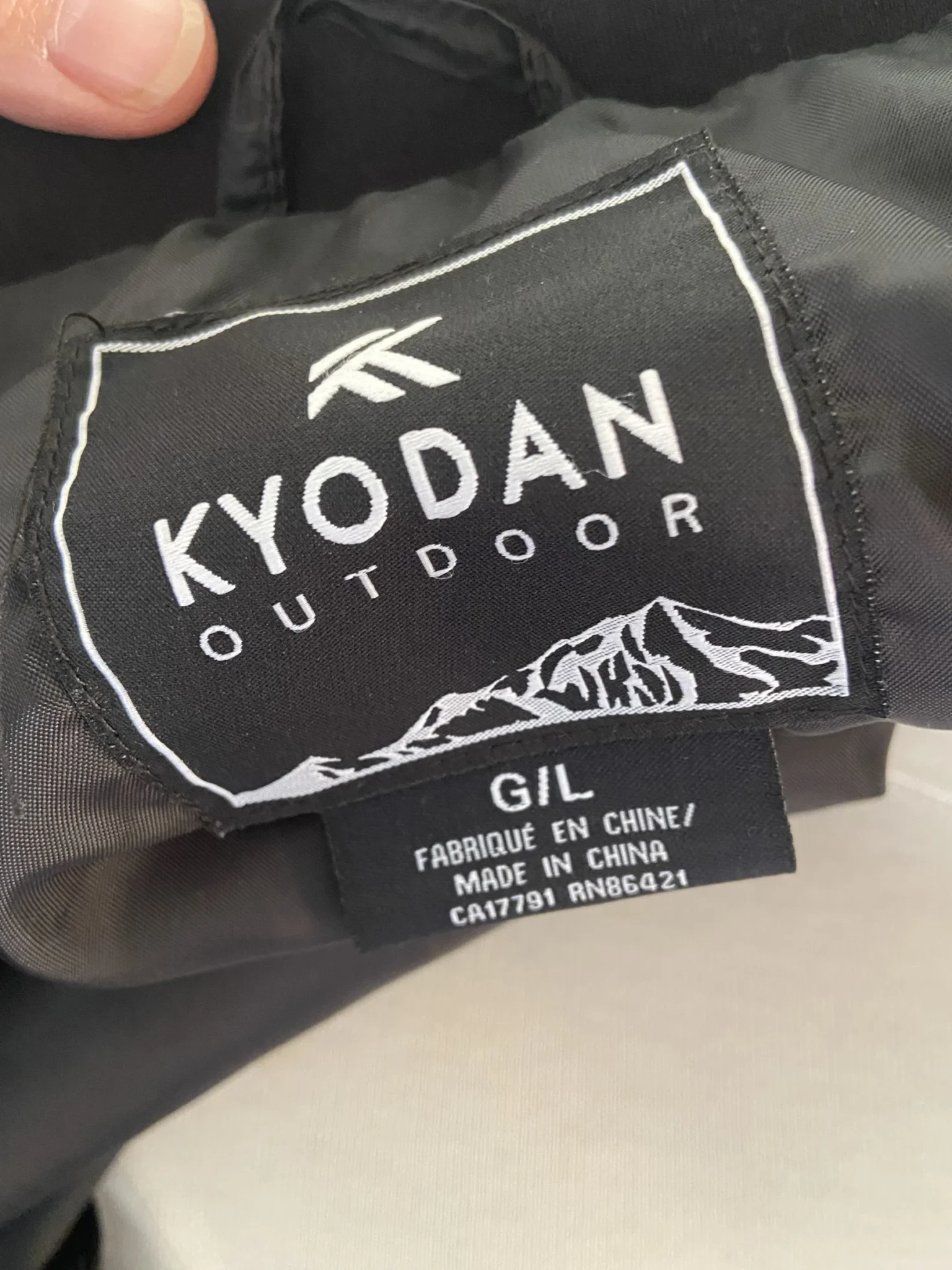 Image for Manteau sport Kyodan (yoga) entre saison