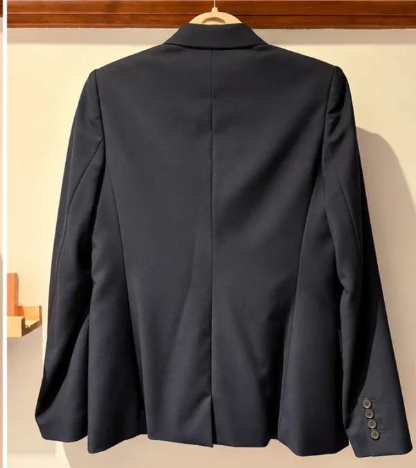 Image for The Kooples jacket – Size 40 – 100% wool – Dark navy blue – Fitted cut