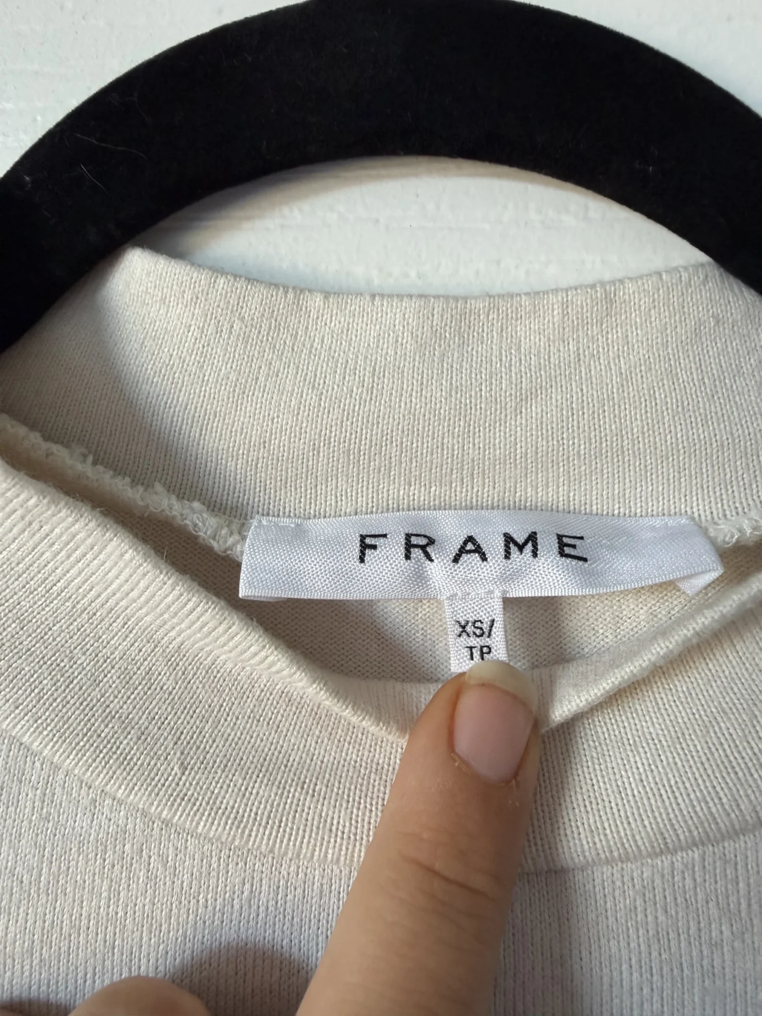 Image for Haut Frame taille XS marinière femme