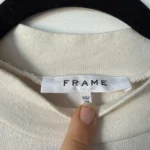 Thumbnail for Haut Frame taille XS marinière femme