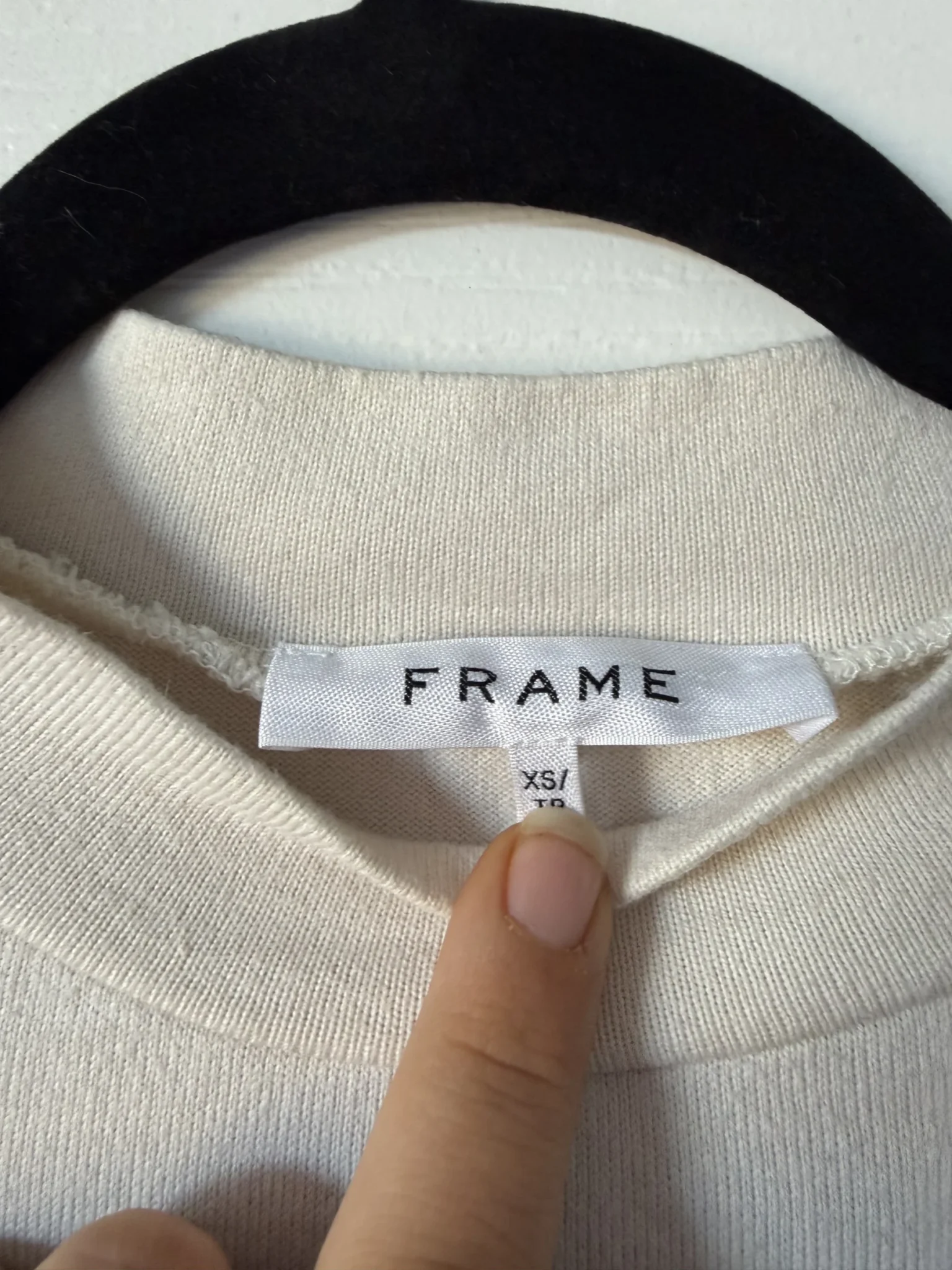 Image for Haut Frame taille XS marinière femme