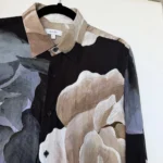 Thumbnail for Reiss patterned shirt, size L, long-sleeved