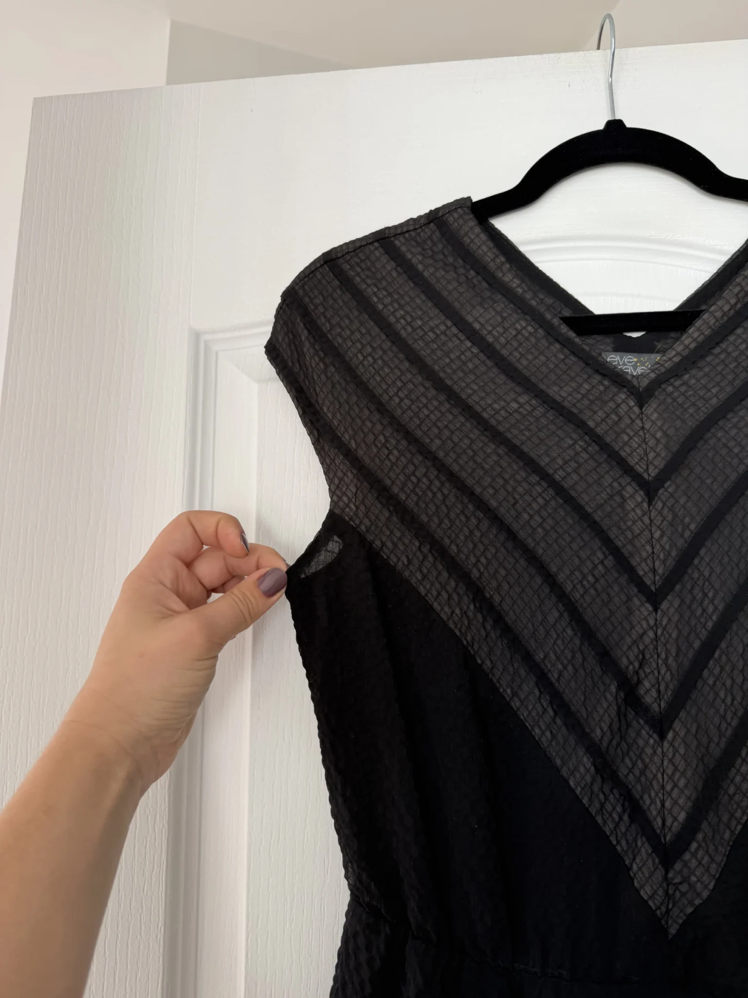 Image for Eve Gravel dress, size M, black
