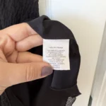 Thumbnail for Eve Gravel dress, size M, black
