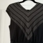 Thumbnail for Eve Gravel dress, size M, black