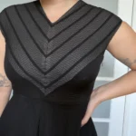 Thumbnail for Eve Gravel dress, size M, black