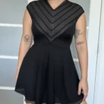 Thumbnail for Eve Gravel dress, size M, black