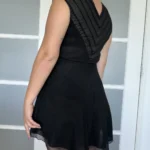 Thumbnail for Eve Gravel dress, size M, black