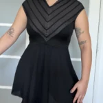 Thumbnail for Eve Gravel dress, size M, black