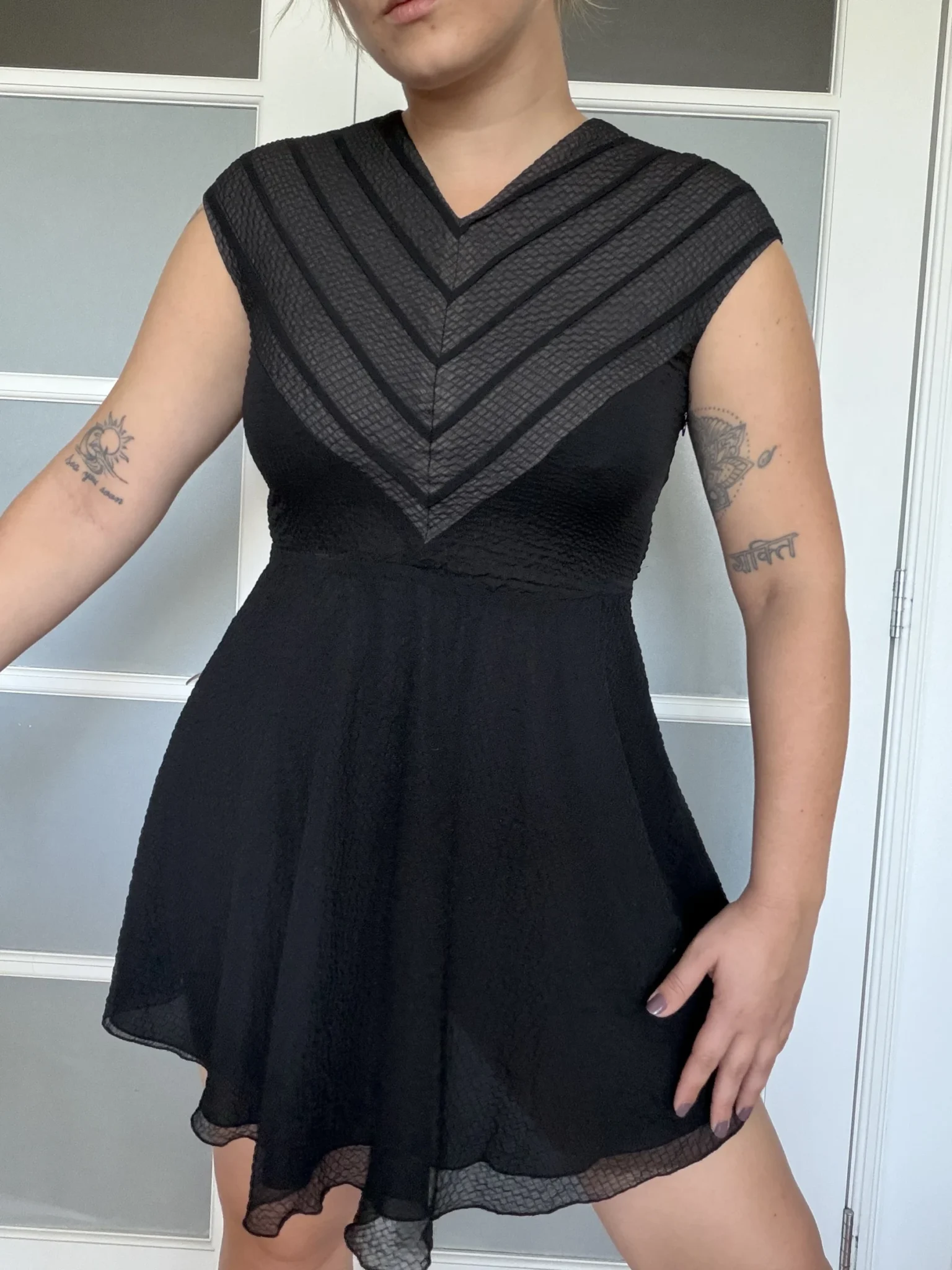 Image for Eve Gravel dress, size M, black