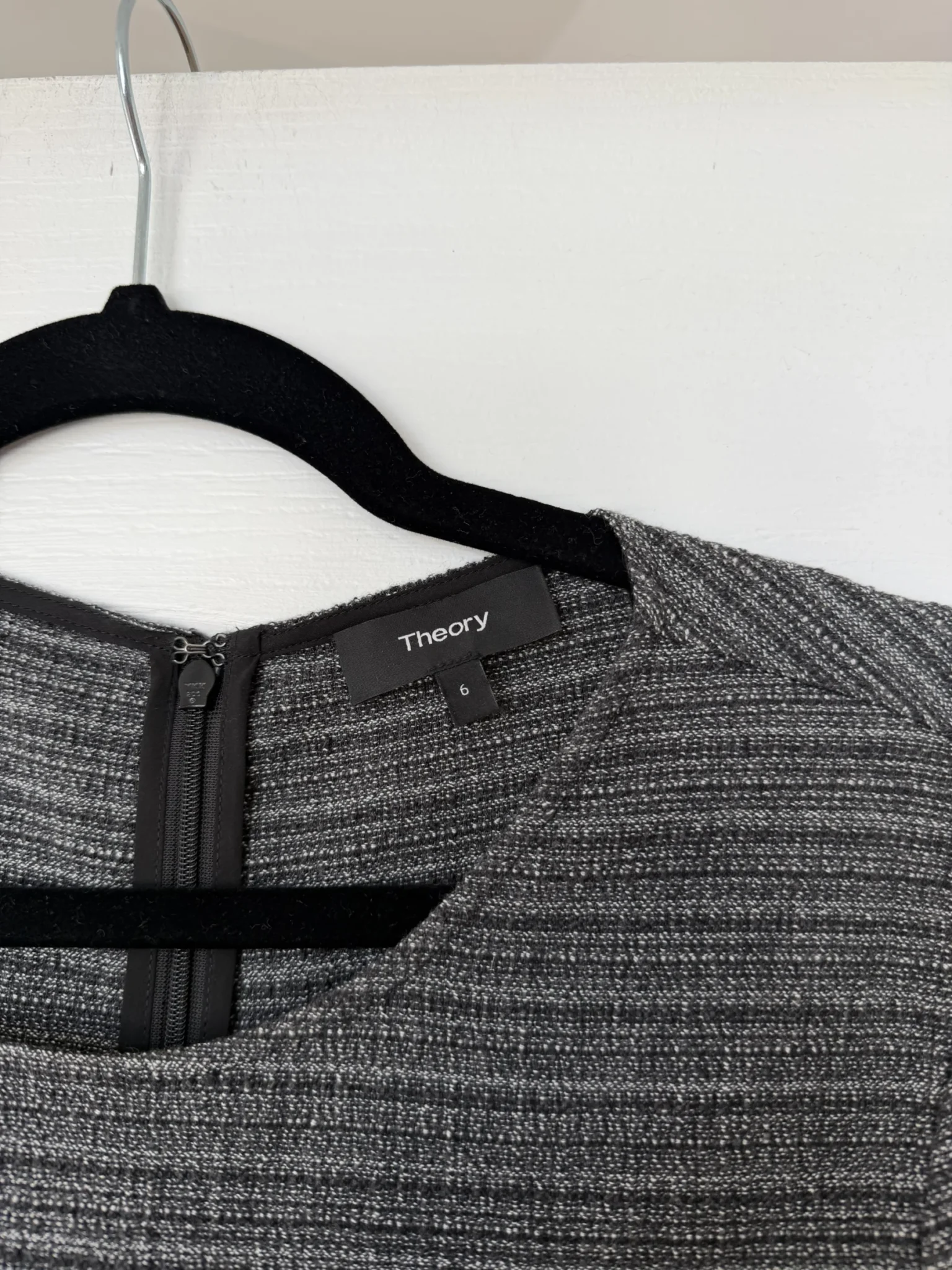 Image for Theory dress, US size 6, grey, A-line cut