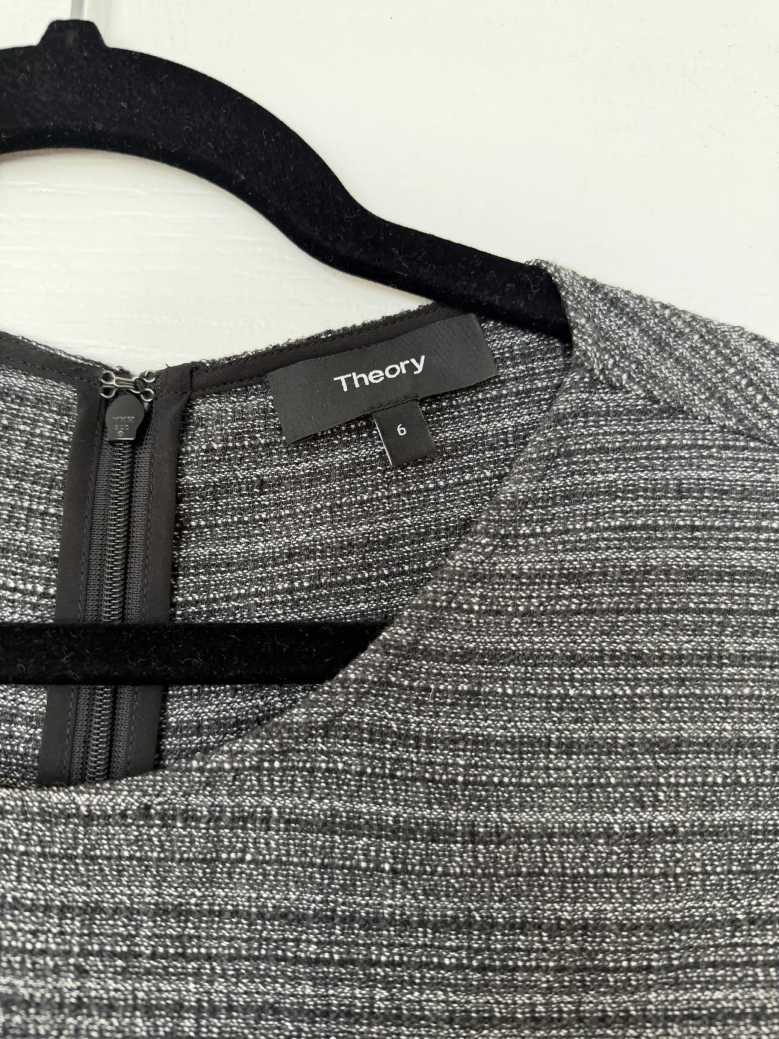 Image for Theory dress, US size 6, grey, A-line cut
