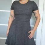 Thumbnail for Theory dress, US size 6, grey, A-line cut