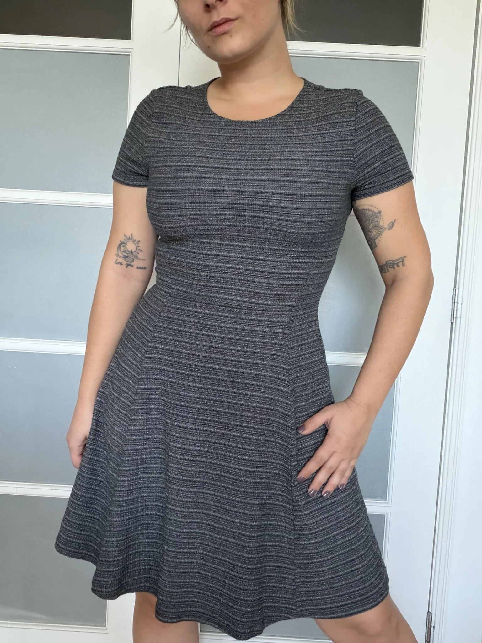 Image for Theory dress, US size 6, grey, A-line cut