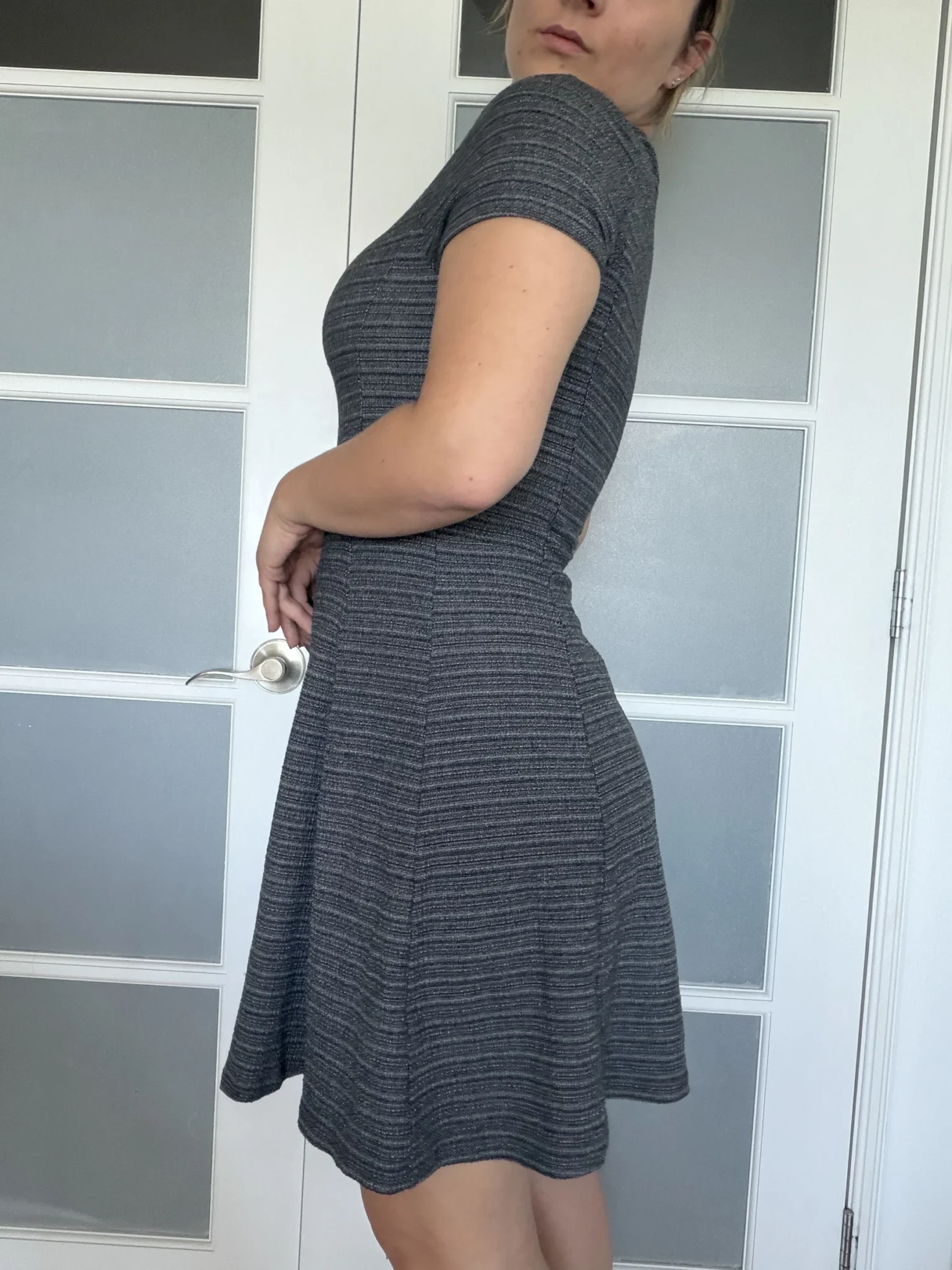 Image for Theory dress, US size 6, grey, A-line cut