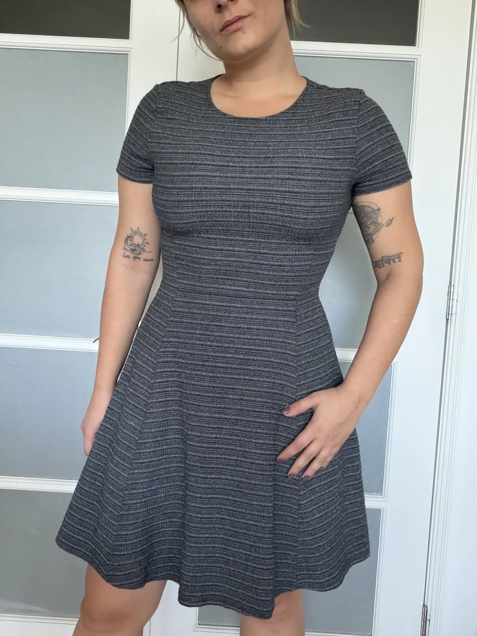 Image for Theory dress, US size 6, grey, A-line cut