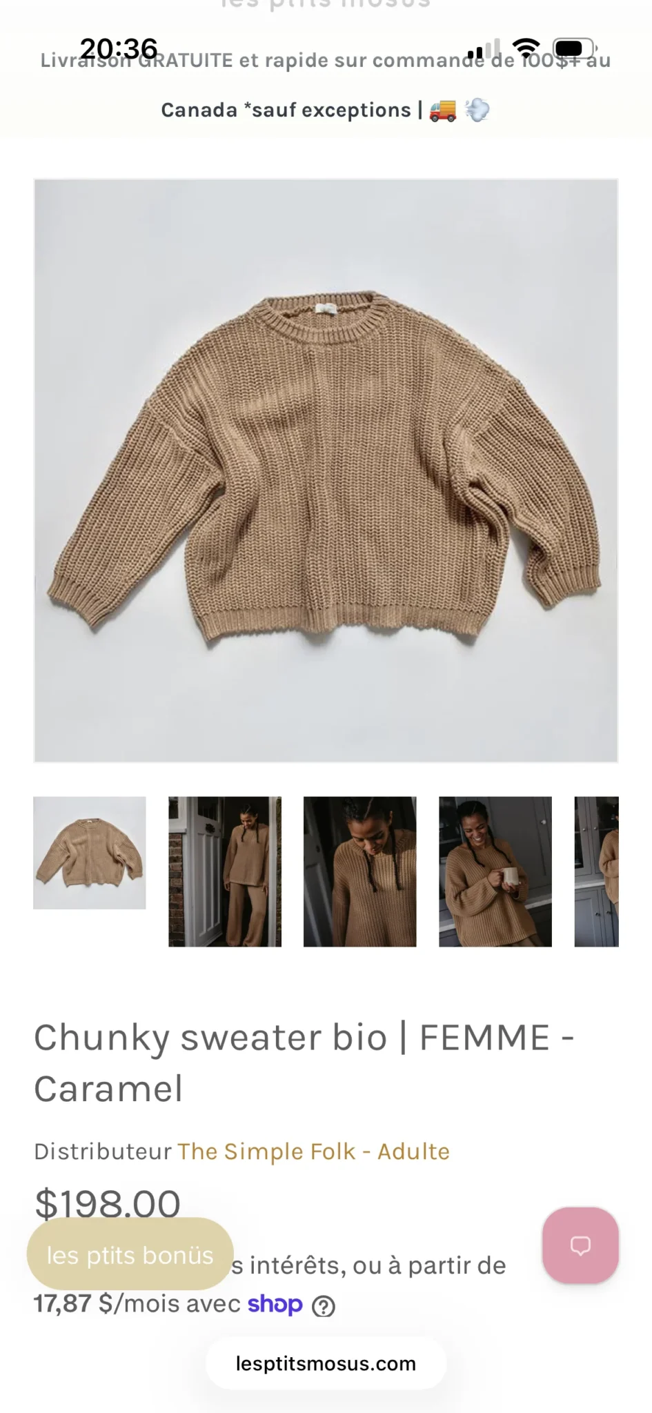 Image for The Simple Folks jumper
