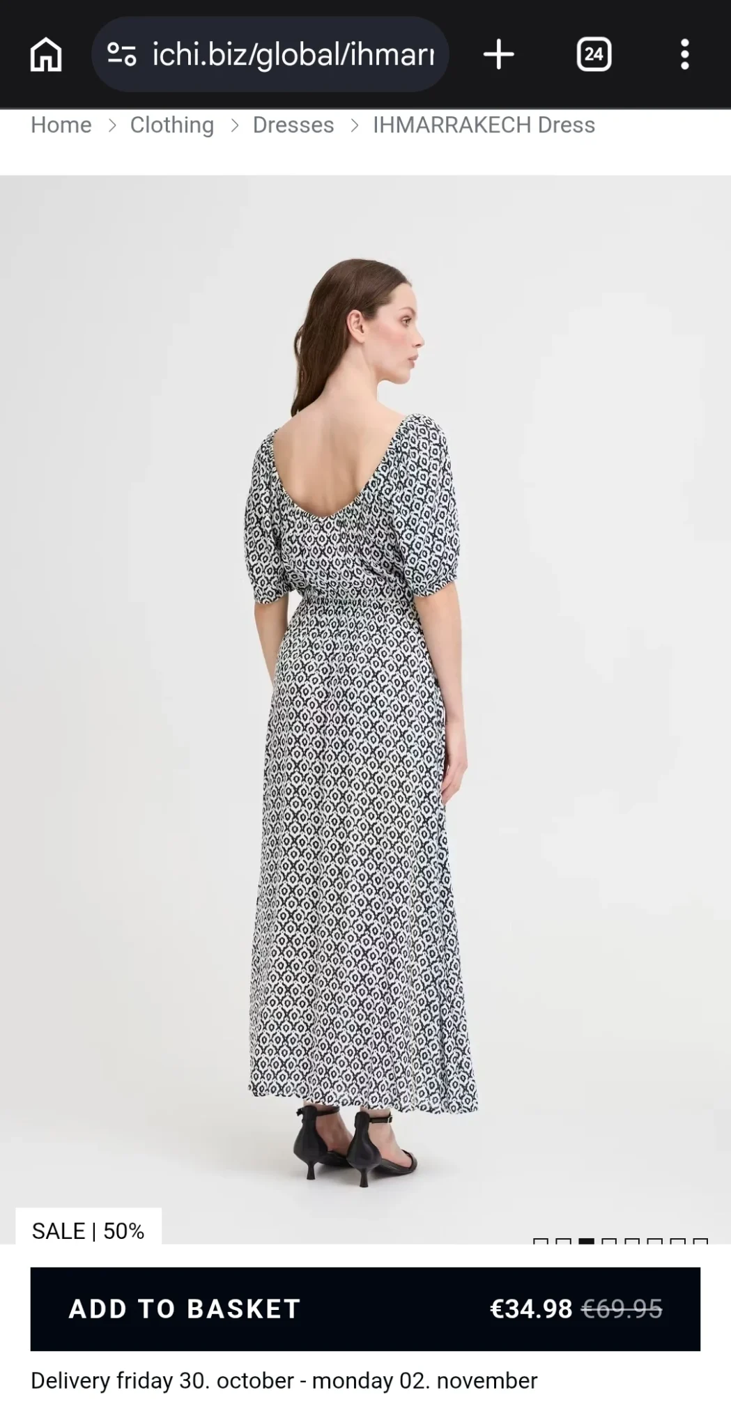 Image for Robe longue ichi xxl
