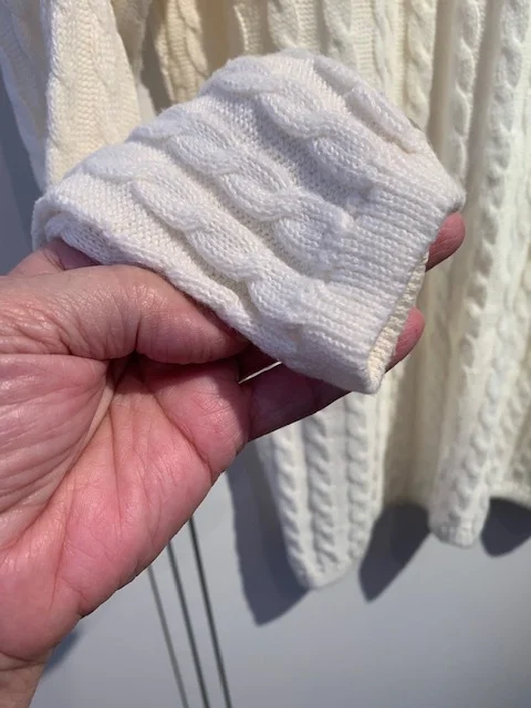 Image for D'Allaird's cable-knit jumper