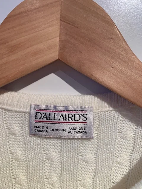 Image for D'Allaird's cable-knit jumper