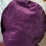 Thumbnail for Béret de velours mauve à aigrette (chapeau) style Renaissance - Chic / VINTAGE