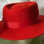Thumbnail for Red felt hat / VINTAGE