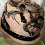 Thumbnail for Chapeau de feutre rose à voilette et plumes - Original / Chic / VINTAGE