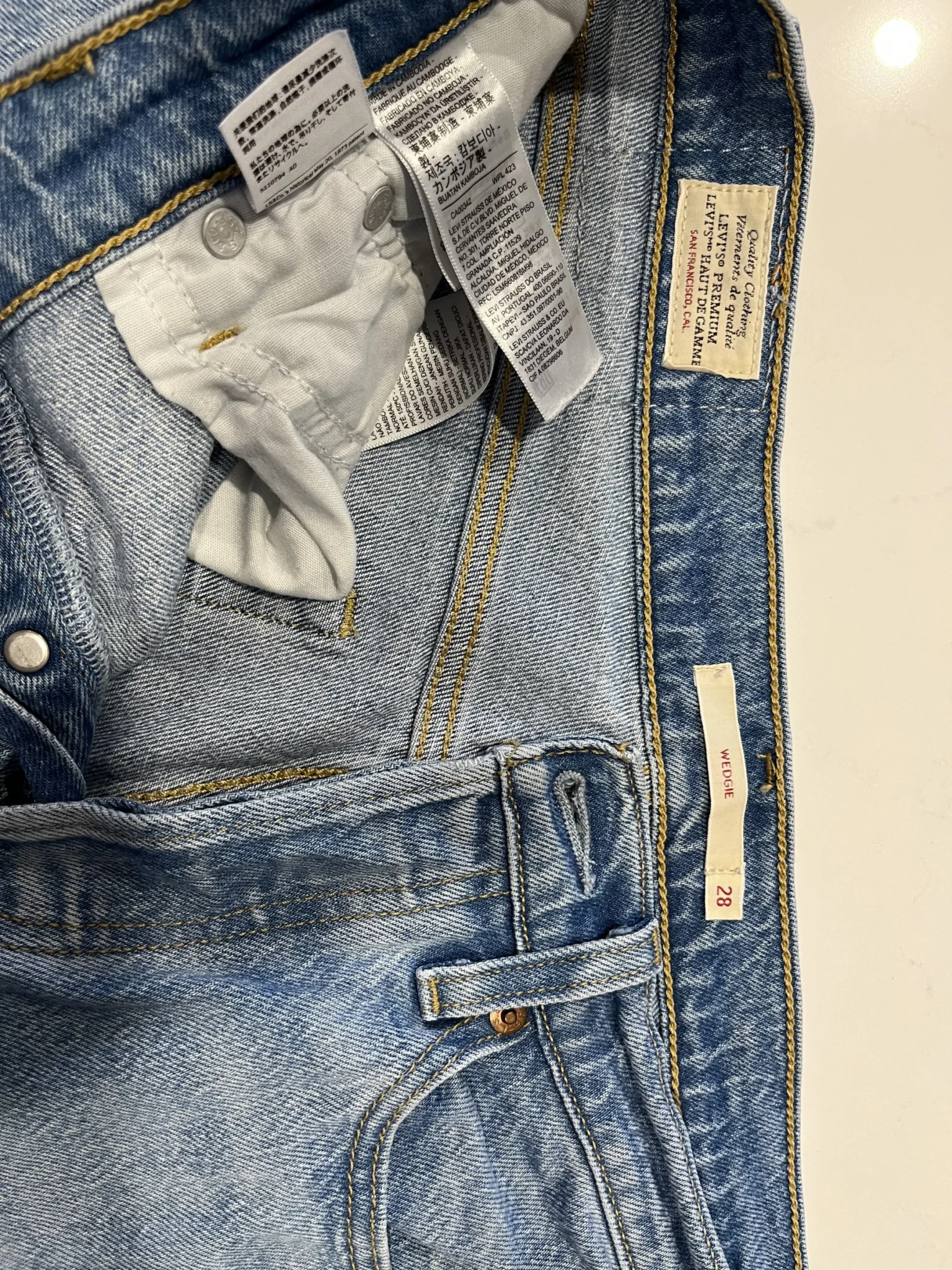 Image for Jeans Levi’s premium Wedgie