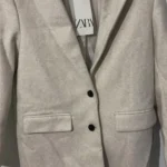 Thumbnail for Zara Blazer  ou manteau écru.