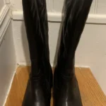 Thumbnail for Bottes hautes en cuir véritable Remonte (taille 40 / 8.5-9) – Très bon état