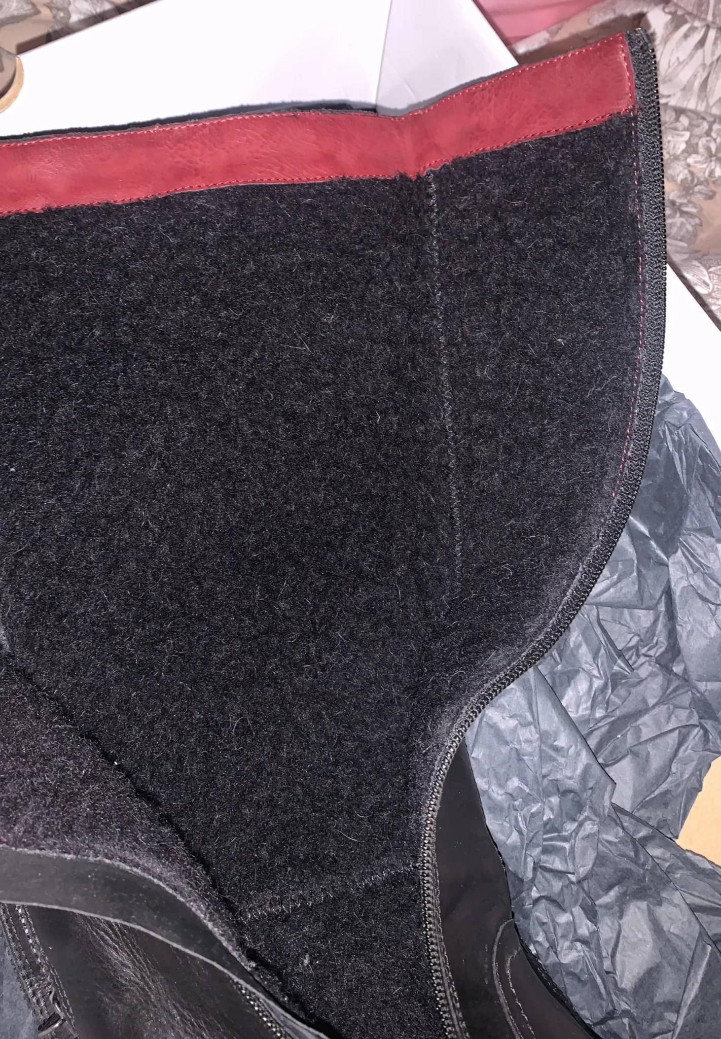 Image for Bottes hautes en cuir véritable Remonte (taille 40 / 8.5-9) – Très bon état