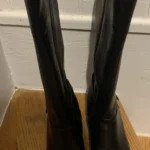 Thumbnail for Bottes cavalières montantes noires avec boîte d'origine – Pointure 39