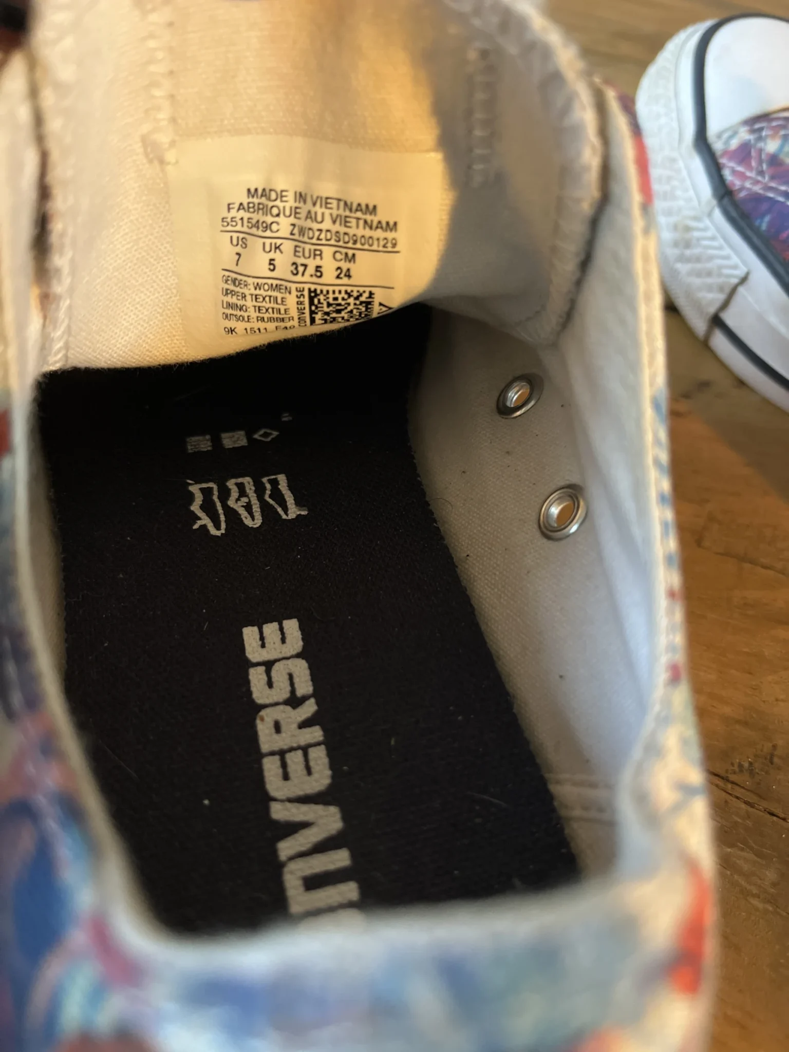 Image for Converse fleuris