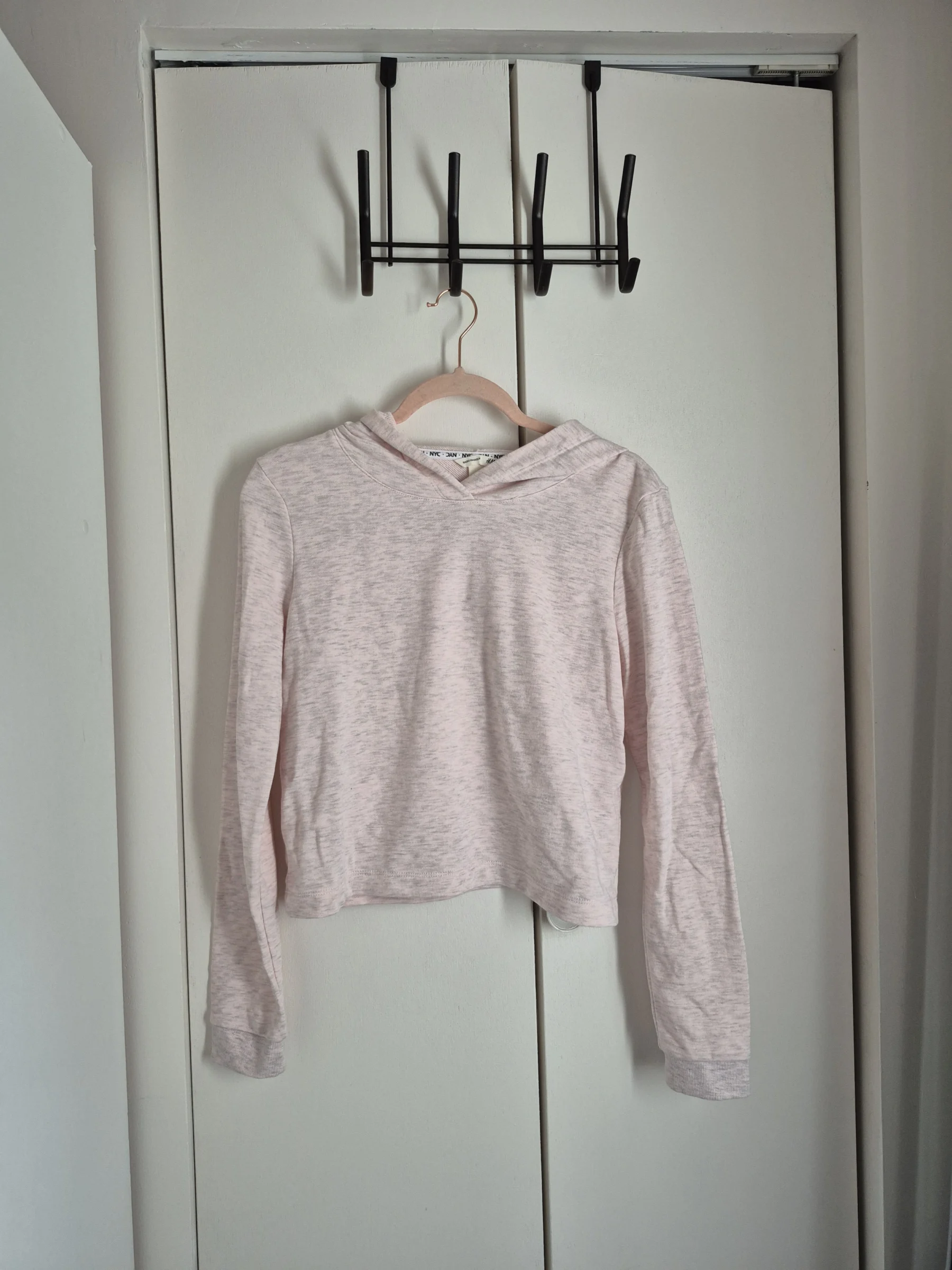 Pink HM hoodie, size XS HM seconde main
