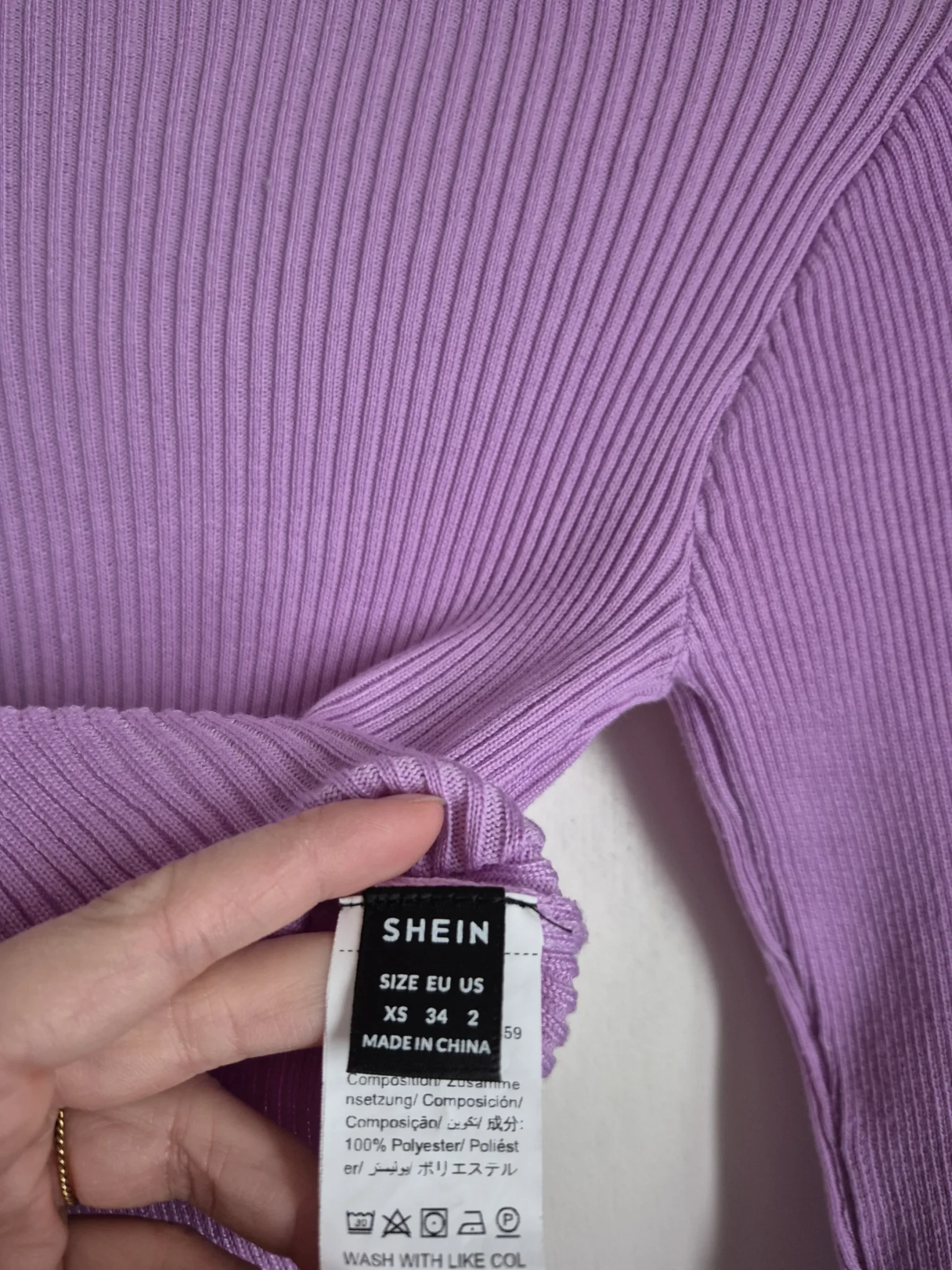 Image for XS mauve jumper