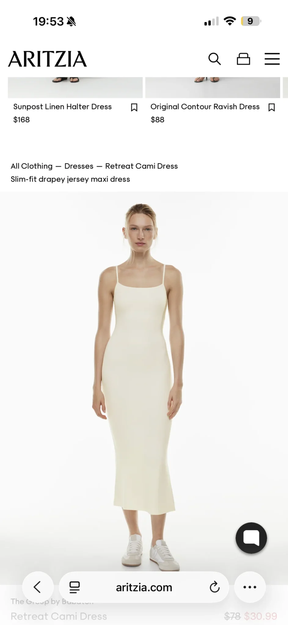 Image for Robe Babaton Aritzia