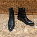 Thumbnail for 🖤 Leather Chelsea boots