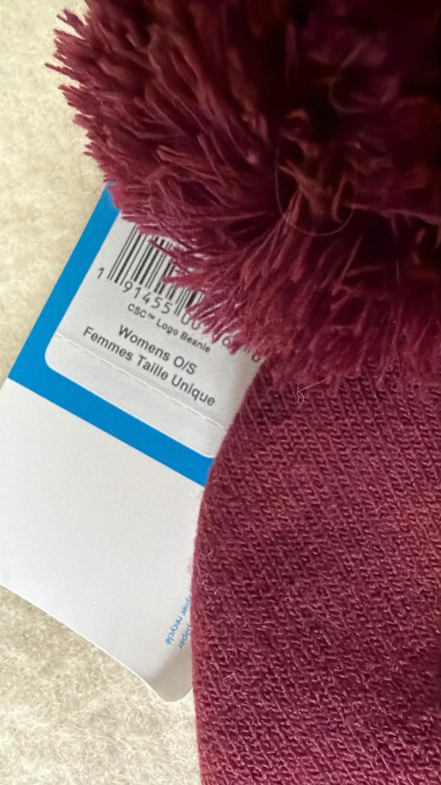 Image for Bonnet/Tuque Columbia  couleur bordeaux