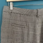 Thumbnail for Wide-leg 3/4-length Prince of Wales trousers, 26-inch inside leg