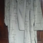 Thumbnail for Ensemble 3 pièces camisole pantalon et manteaux 3/4