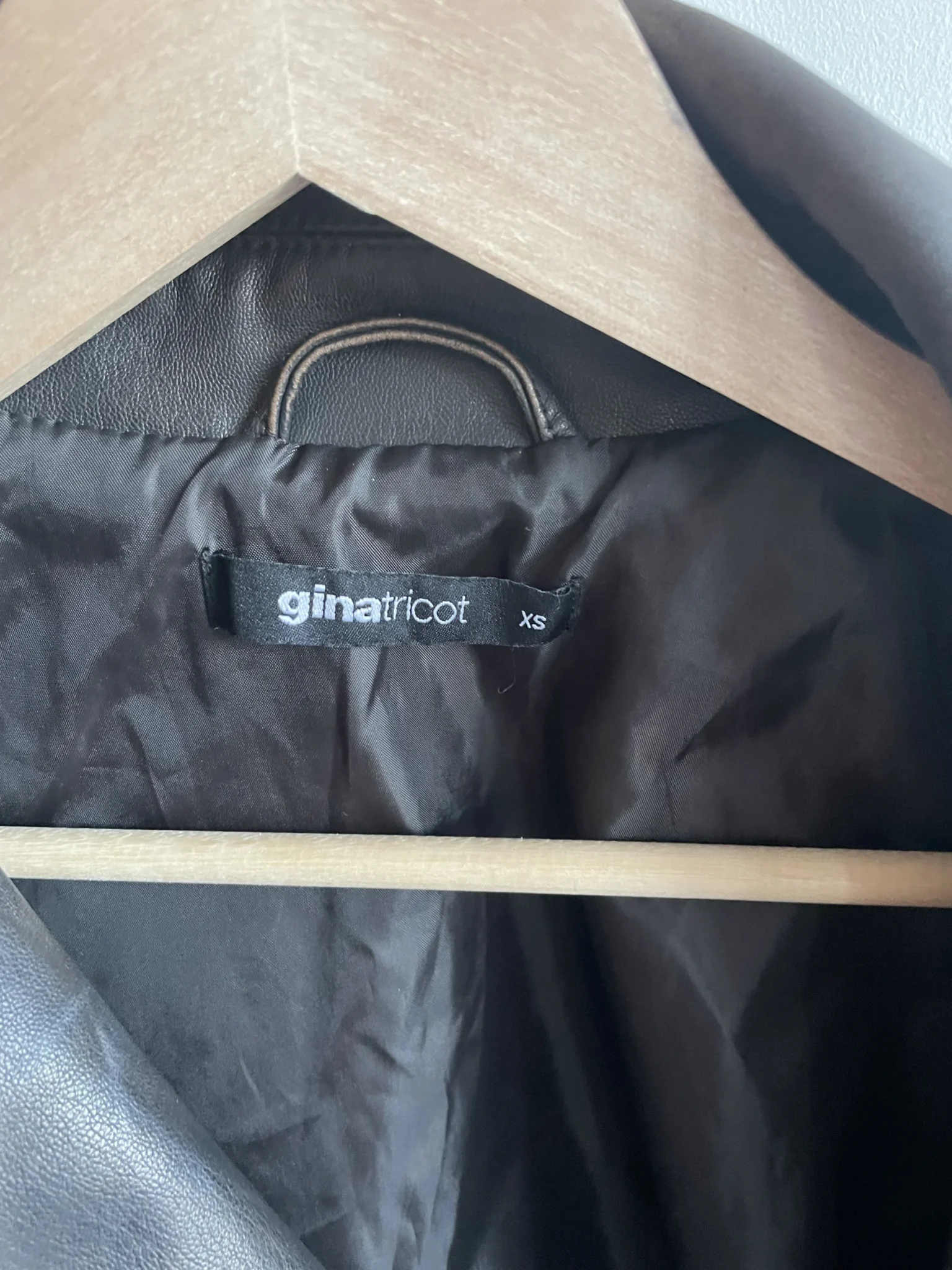 Image for Veste similicuir marron