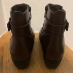 Thumbnail for Bottines Marron Chocolat Alia « Gigi » – Taille 8M