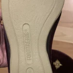 Thumbnail for Pantoufles vintage Foamtreads en velours avec boîte d'origine – Taille 9