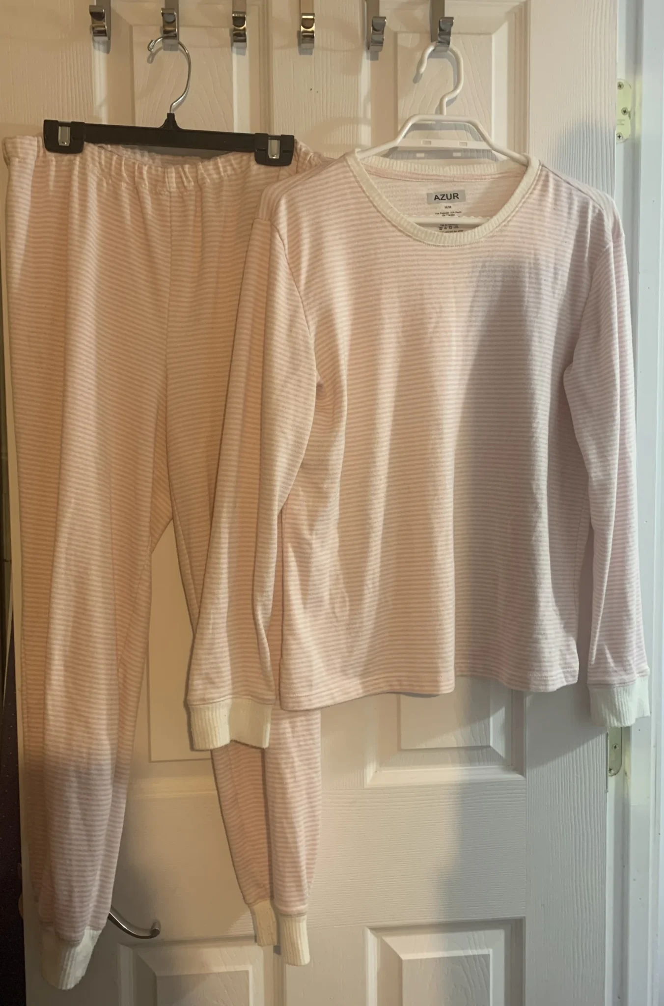 Featured image for Ensemble de pyjama doux Azur (Haut et Pantalon) – Taille M