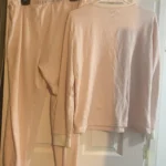 Thumbnail for Ensemble de pyjama doux Azur (Haut et Pantalon) – Taille M