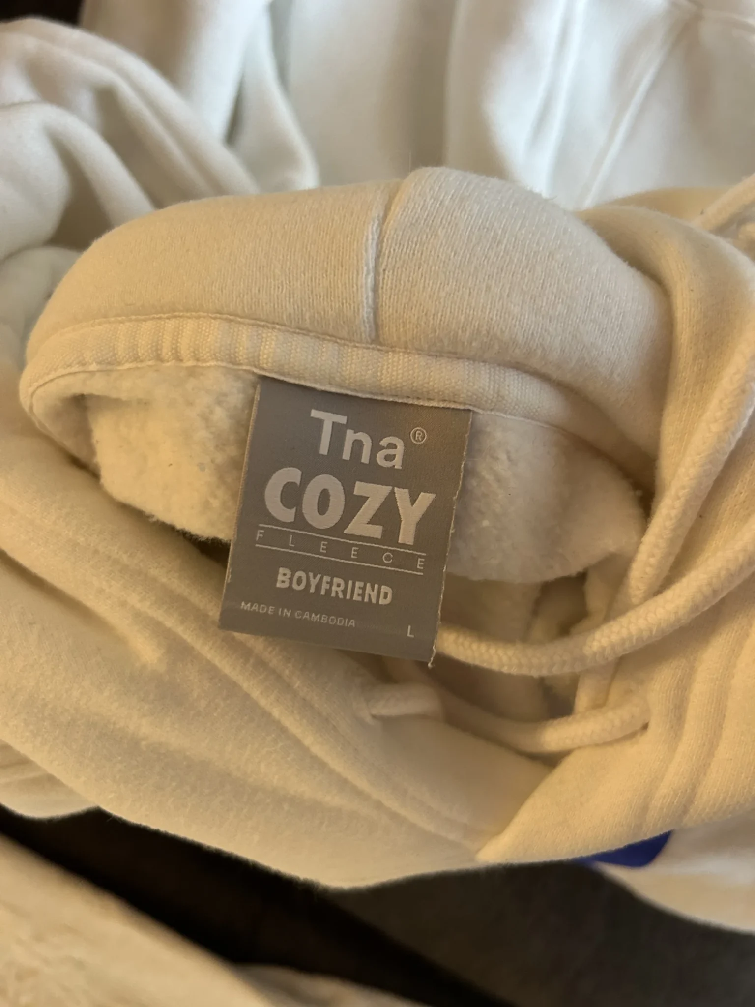 Image for Aritzia fleece hoodie