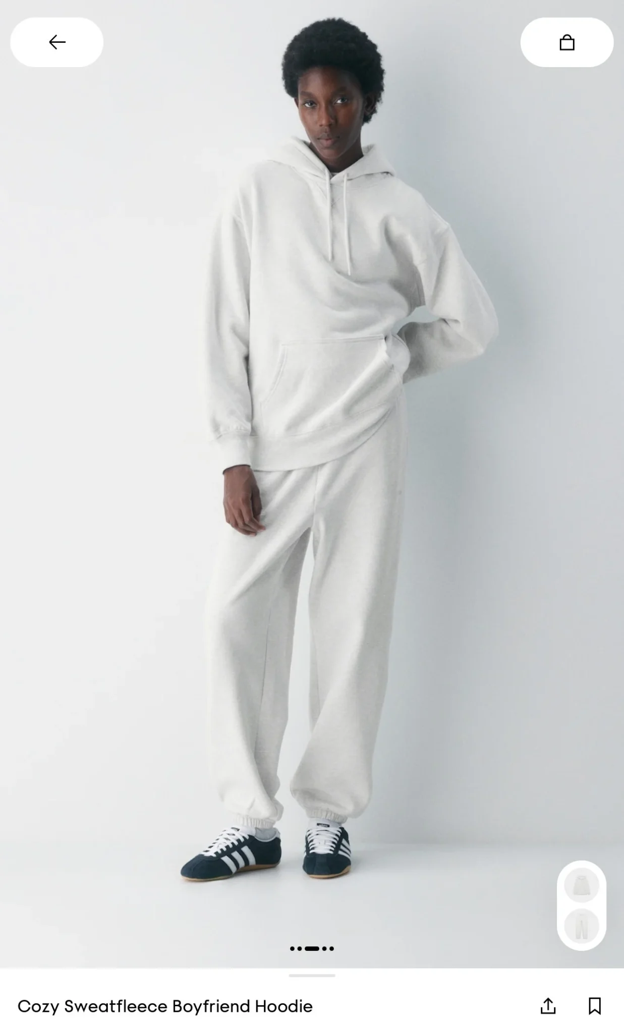 Image for Aritzia fleece hoodie